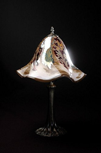 Lowery's Hand Blown Glass Table Lamp - Light Beige Jack