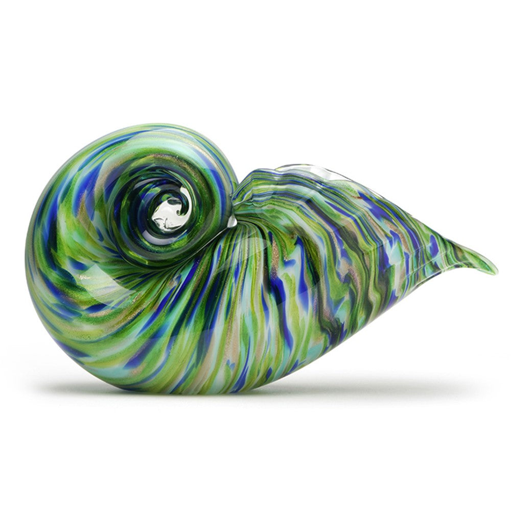 Spiral Shell - Tidepool Green