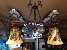 Two Light Island Fixture