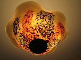 Hand Blown Glass Lighting - Welsh Project