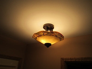 Hand Blown Glass Lighting - Welsh Project